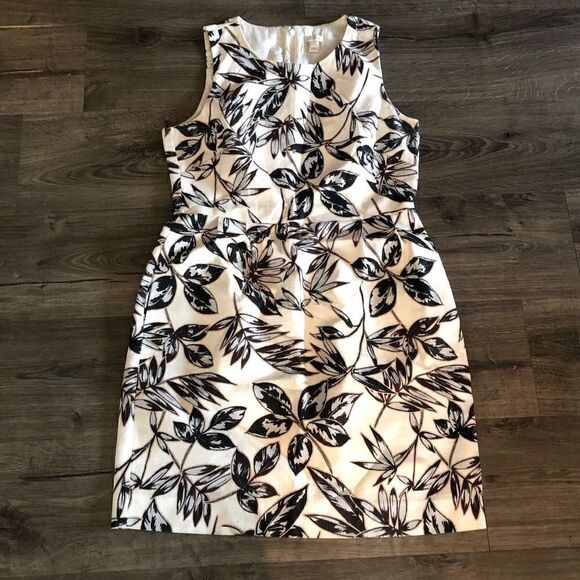 J. Crew Factory Dresses & Skirts - J. Crew Factory 100% cotton lined sheath dress size 10